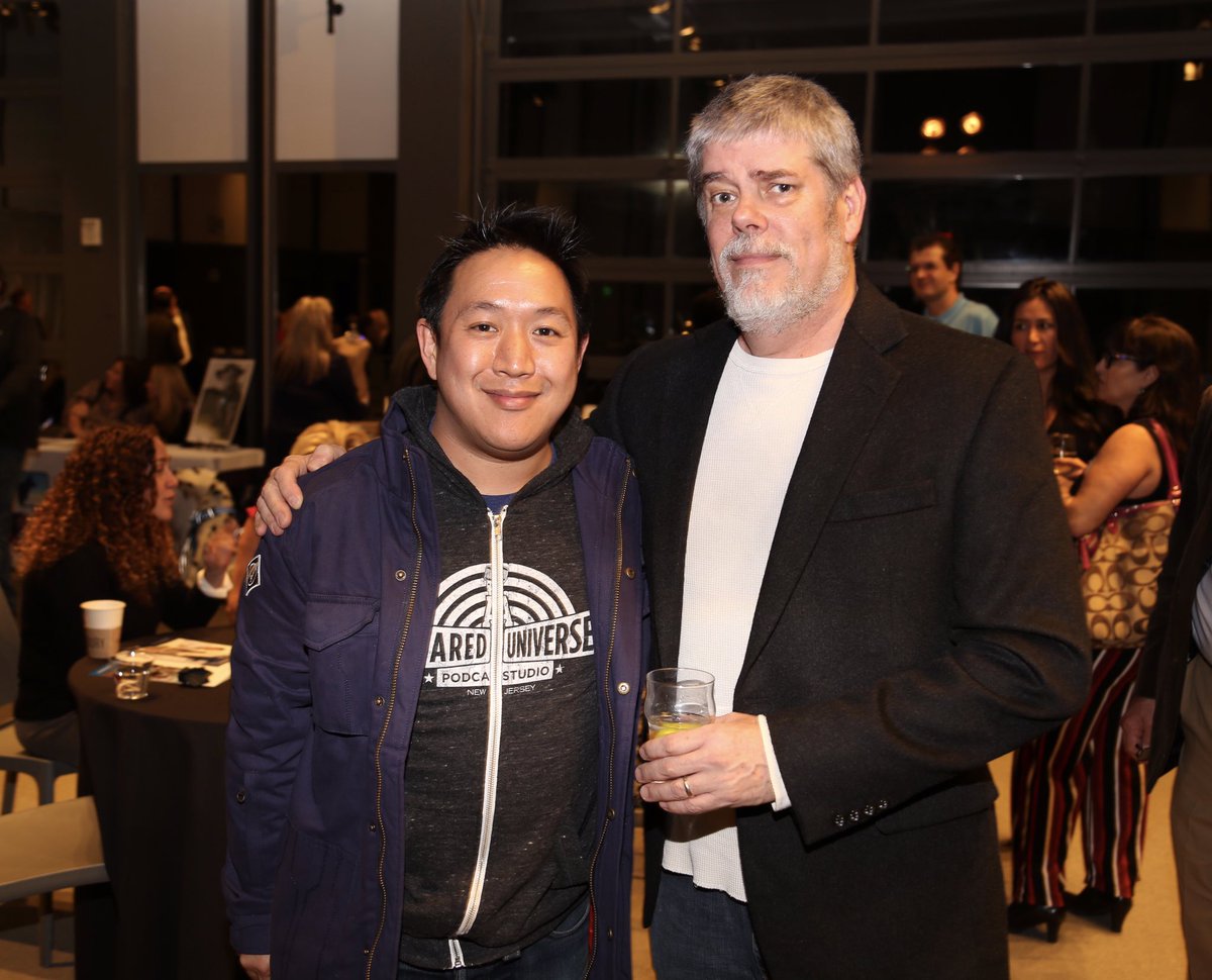 Networking and promoting A Shared Universe PodcaStudio with @michaelzapcic at the Jersey Shore Premiere Networking Event at @theasburyhotel - Photo by Thomas Zapcic Photography. #ashareduniverse #ashareduniversepodcastudio