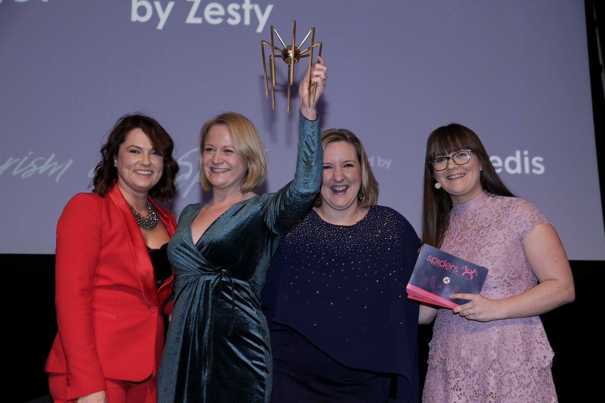 spiderawards's tweet photo. 🔹Best in Education & eLearning, sponsored by @SimplyZesty: World Rugby eLearning by @SetantaCollege
🔸Best in Travel, Tourism & Sport, sponsored by @immedis : @MeetInIreland by Zesty.
#spiders18 https://t.co/19BUY4CJ0e