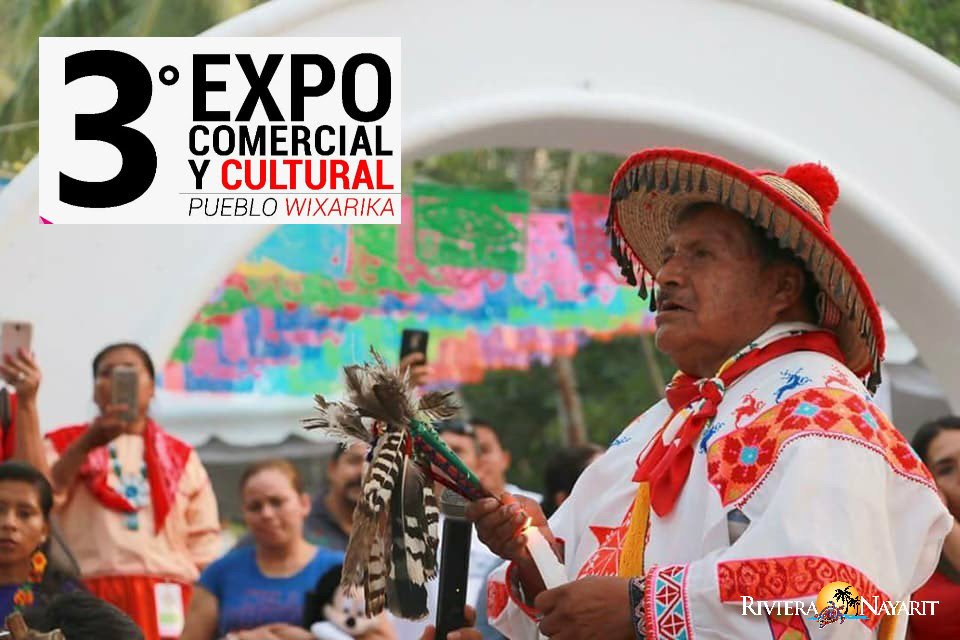 3ra. Expo Comercial y Cultural
Pueblo Wixárika 2018 en San Pancho
Del 29 de noviembre al 2 de diciembre  con la participación de 35 grupos de artesanos wixaritaris, médicos tradicionales, gastronomía y música