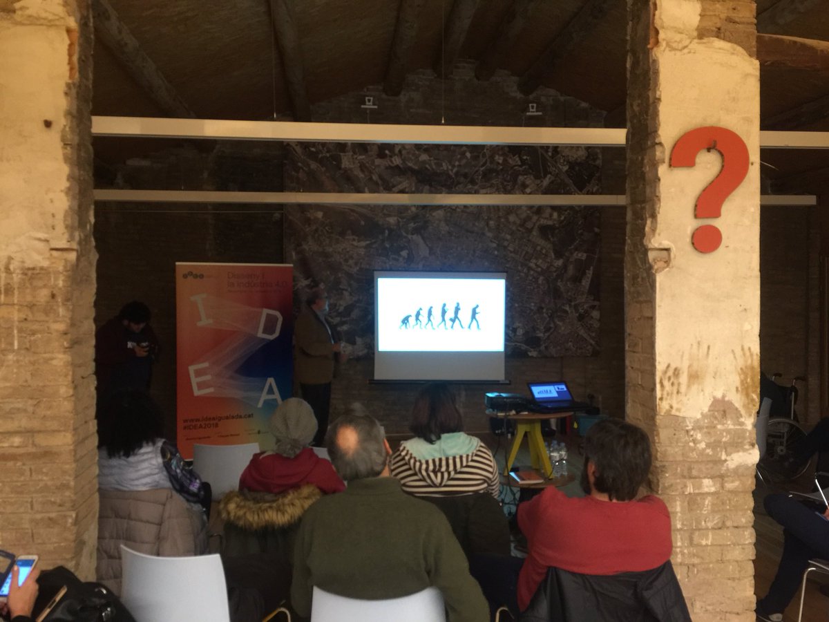 ideaigualada's tweet photo. @dissenyigualada Engeguem amb la Ponència de Ricard Faura Homedes, Cap de Servei d’Inclusió i Capacitació Digital, Direcció General de Societat Digital, Generalitat de Catalunya: “Impuls, funcionament i objectius dels CatLabs” #ideaigualada https://t.co/9PdsEEwHhr