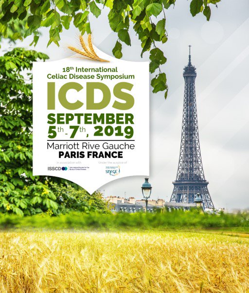 CalCeliac's tweet photo. Looking forward to hearing from all as the 2019 Paris #celiac symposium develops. Use #ICDS2019. Patient participation &amp; dissemination of research are integral to progress and can be built in early using all channels @TweetSSCD #ICDS #ISSCD @CeliacatCUMC https://t.co/1NHgTWnLfA https://t.co/sjJ17N42S8