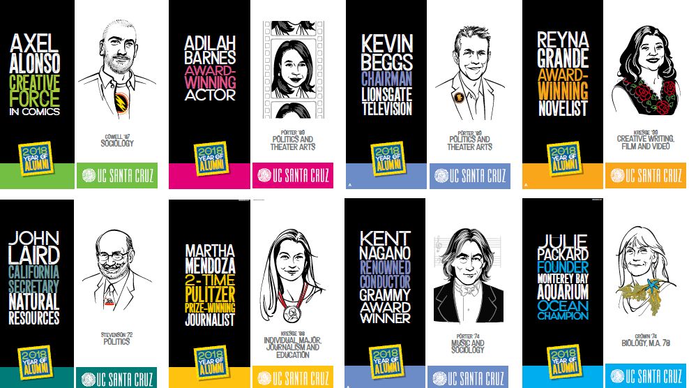 CASEAdvance's tweet image. To build engagement, @ucsc dubbed 2018 the Year of Alumni. See how it collected and celebrated alumni stories in #casecurrents: bit.ly/2Qqqs53  #alumnirelations #caseyase #casesarp #casesiar