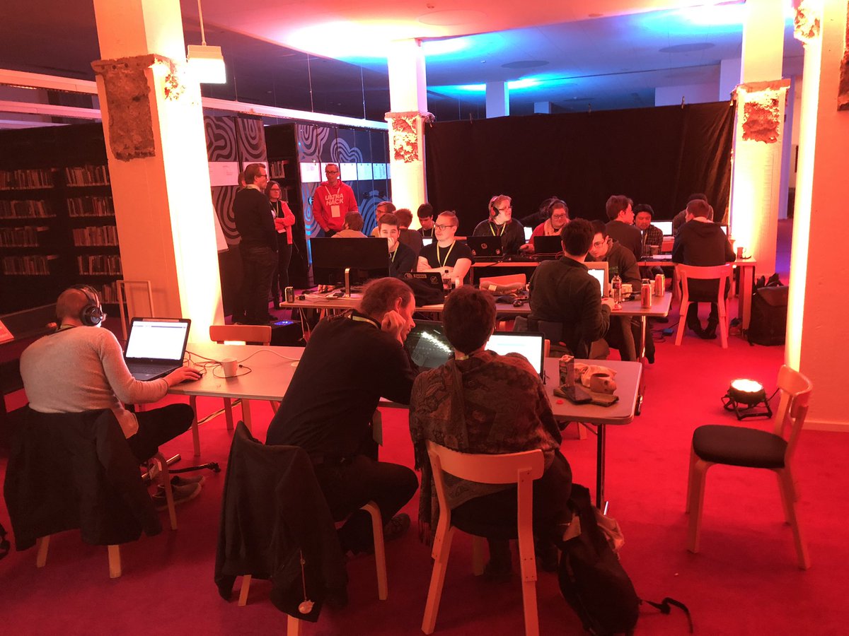 arto_oinonen's tweet photo. Hacking has started! #opdeveloper #OPAPI @UltrahackHQ #hacktheindex https://t.co/29Tp4Zh8AK