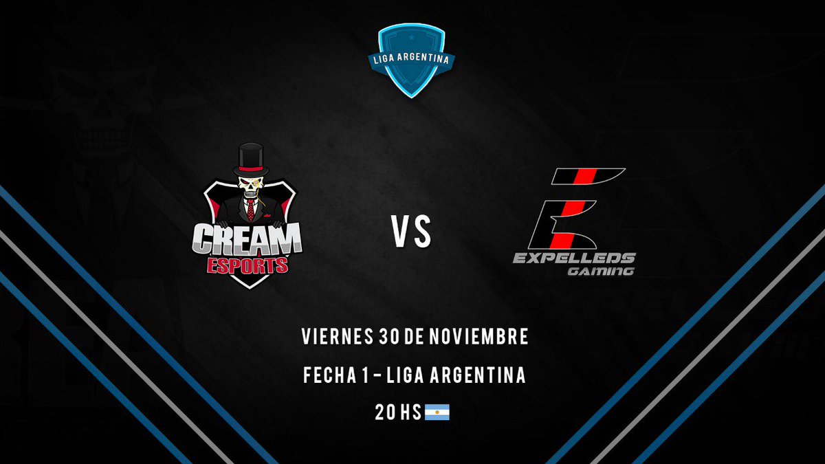 No te pierdas el primer enfrentamiento de la @LigaARGCR frente a <a href="/Cream_EsportsGG/">ChichasLocas</a> por el canal de @nachittus_YT va a hacer un arranque espectacular