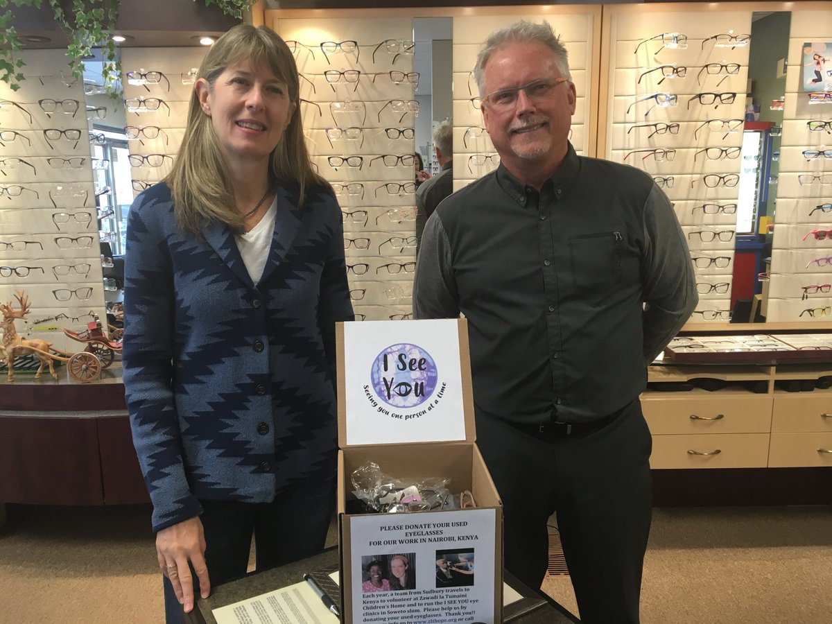 Alana Everson (@alanactv) on Twitter photo I See You distributes donated eye glasses to people in Kenya. It started in Sudbury 4 years ago. <a href="/CTVNewsNorthern/">CTV News Northern Ontario</a> I See You distributes donated eye glasses to people in Kenya. It started in Sudbury 4 years ago. <a href="/CTVNewsNorthern/">CTV News Northern Ontario</a>