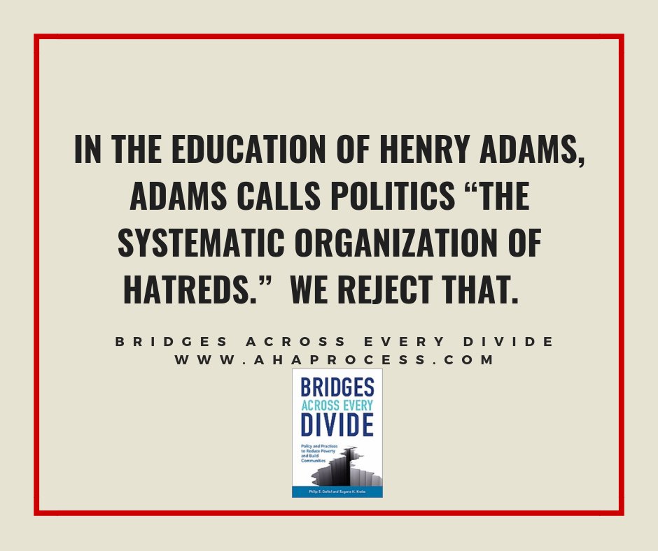 ahaprocess's tweet photo. We reject that.  #bridgesoutofpoverty #povertychat https://t.co/s1OgsoQrT8