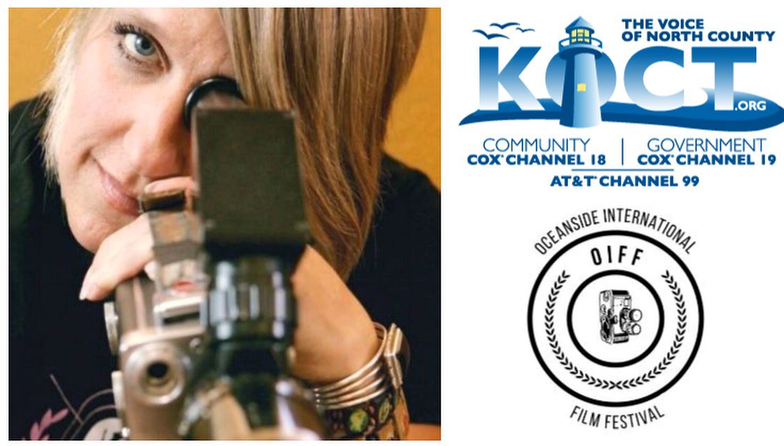 OsideFilm's tweet photo. Another big congrats to our Artistic Director Carly Starr on her appointment as @KOCTTV’s new Exec. Director! #northcounty #osidepride #koct https://t.co/JOrNNqWCjd