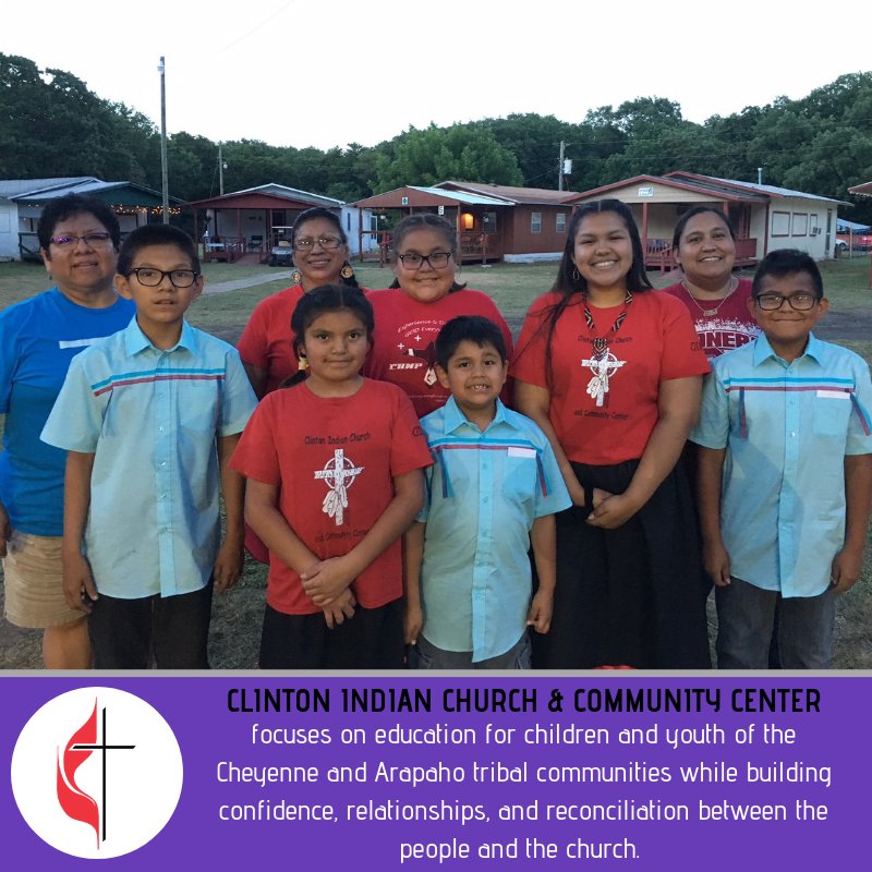 ResourceUMC's tweet photo. Today, we recognize Pastor Donna Pewo of Clinton Indian Church &amp; Community Center of OIMC in Clinton, OK. Learn about Pastor Pewo and the use of phone-based technology to promote education and decrease the number of high school dropouts: https://t.co/cFcU7KEekg #ResourceUMC #UMC https://t.co/mFAy7QZbMm