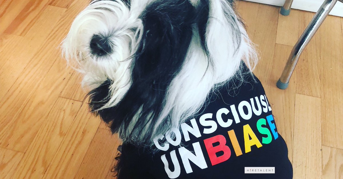 HireTalentJobs's tweet photo. Now your pooch can rock the #ConsciouslyUnbiased swag too! Get your pup in the #cucrew tee today๐โ๐ฝ #hiretalent #giveback https://t.co/WpCIyWxr7G https://t.co/MMAhaJQNx3