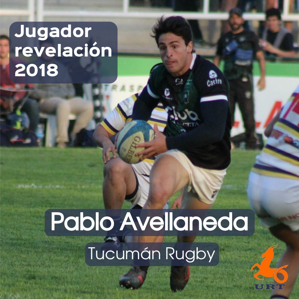 [DISTINCIONES] Pablo Avellaneda, en el año de su debut en la Primera de <a href="/TucumanRugby/">Tucuman Rugby Club</a>, fue elegido jugador revelación. ¡Felicitaciones! 👏🏼🎖