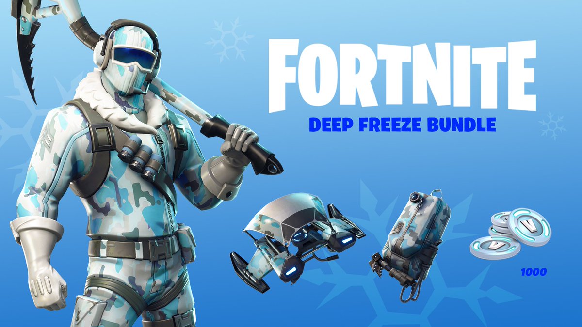 Fortnite On Twitter Dressed In His Winter Best The Deep - fortniteverified account