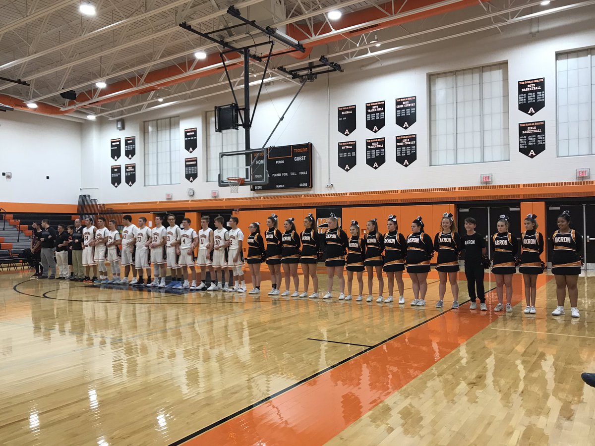 Akron_Cheer's tweet photo. We are Tiger Strong! @AkronHSSports https://t.co/P0oTaCLTEE