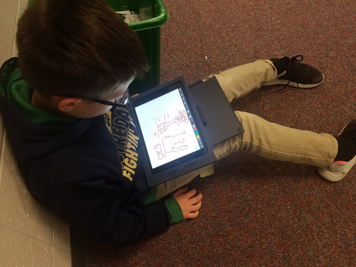 Using the <a href="/showmeapp/">ShowMe</a> to describe the steps involved in division with 1-digit divsors...
