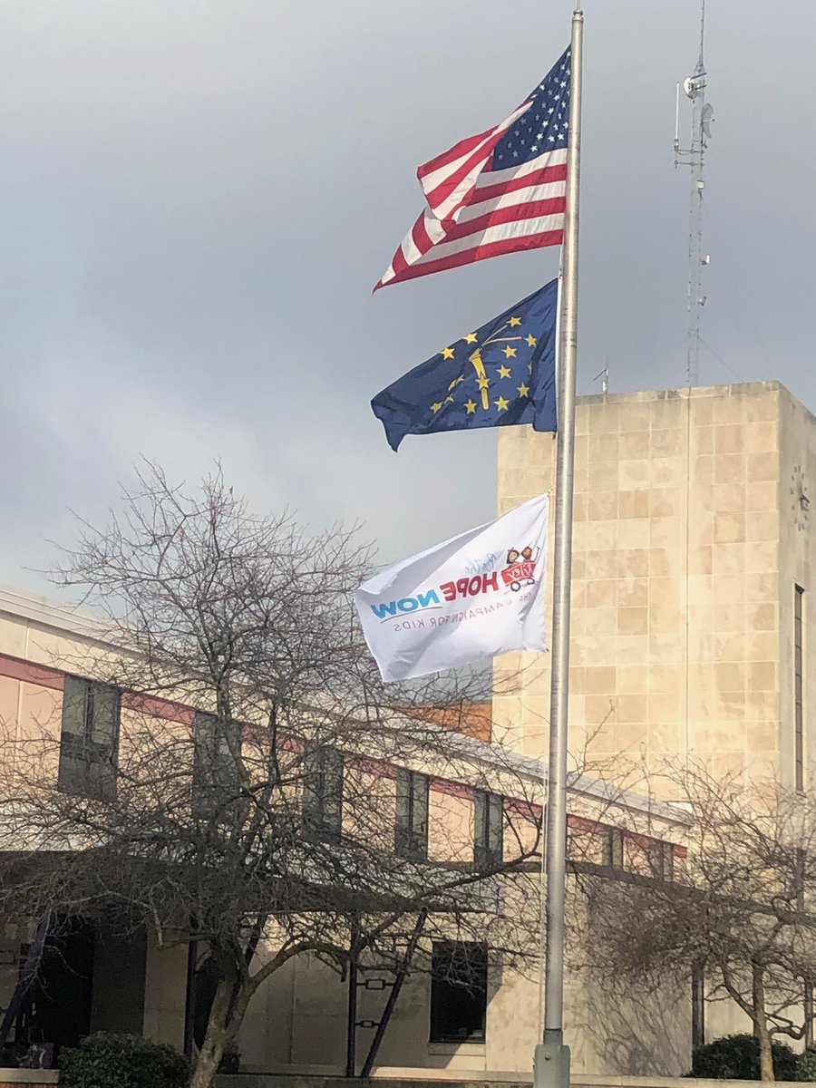 Notice our new flag? We are helping <a href="/RileyKids/">Riley Children's Foundation</a> launch its #BeTheHopeNOW campaign. Learn about the 3 top fundraising priorities and how you can help at BeTheHopeNOW.org