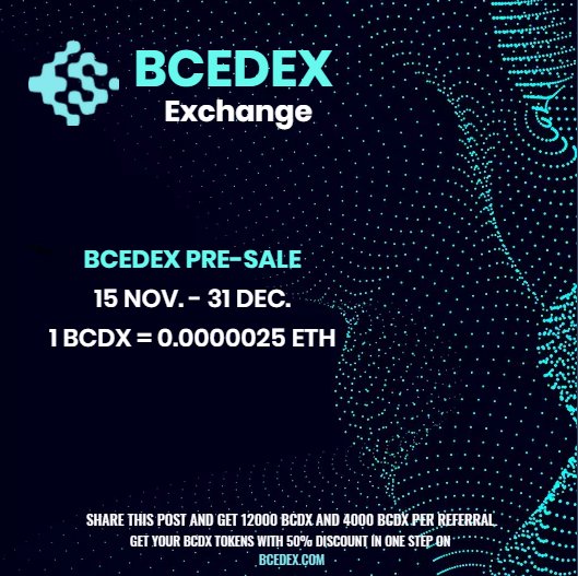 BCEDEXCOM's tweet image. PRE-SALE IS LIVE !!! ❤️❤️❤️❤️❤️
Buy now with 50% discount !!!