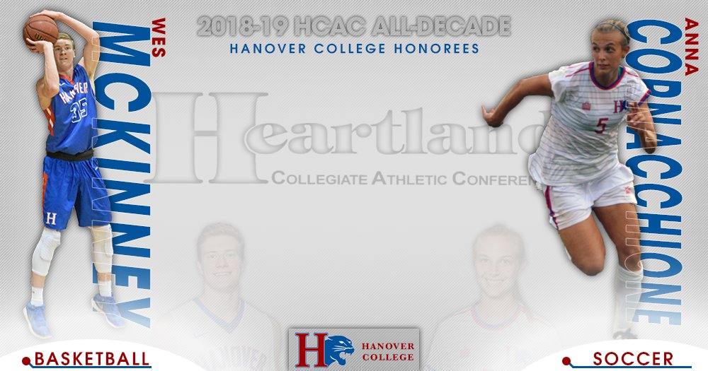 HanoverPanthers's tweet photo. BREAKING: McKinney, Cornacchione named to @HCACDIII All-Decade Team
#PantherPride  #HCmbb  #HCwsoc  |  https://t.co/f4SWoNKHRh https://t.co/0hMSH1ulpZ