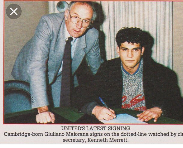 30 years ago today I signed for Manchester Utd. That’s insane. What’s also insane is I’m 50 next year. Roll on my half a century
