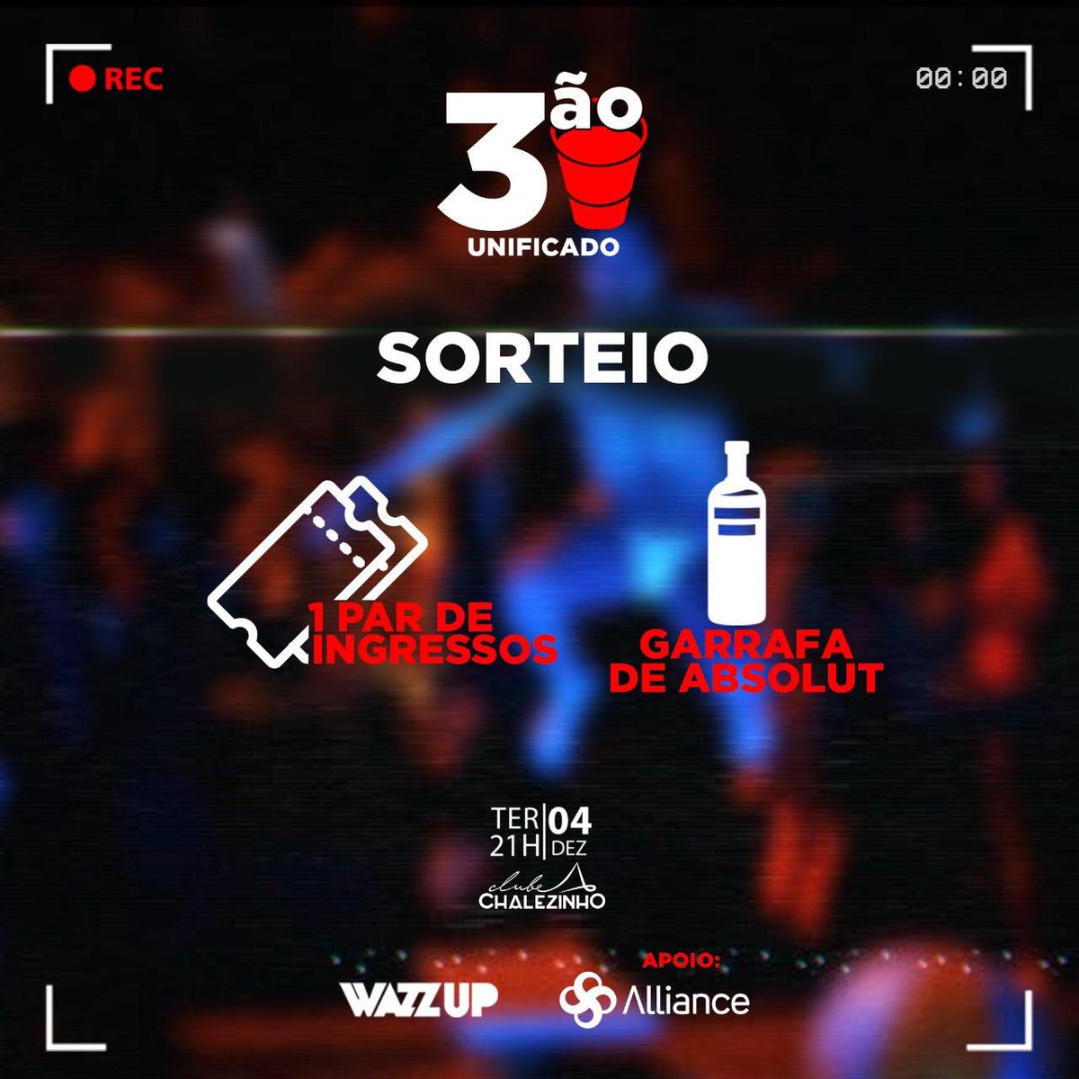 agenciawazzup's tweet photo. Tem SORTEIO pra galera do TERCEIRÃO valendo um baita prêmio! RT E CONCORRA! Resultado: terça 04/12. https://t.co/uGH2dvbThw