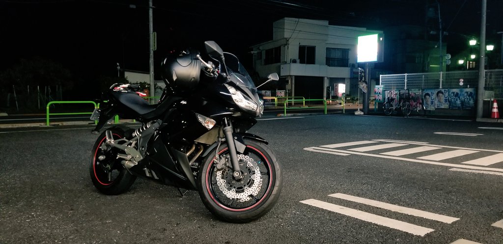 suto__400's tweet photo. バイクはいいゾ⤴️

（（寒すぎて死にそう https://t.co/nlACcE22n6