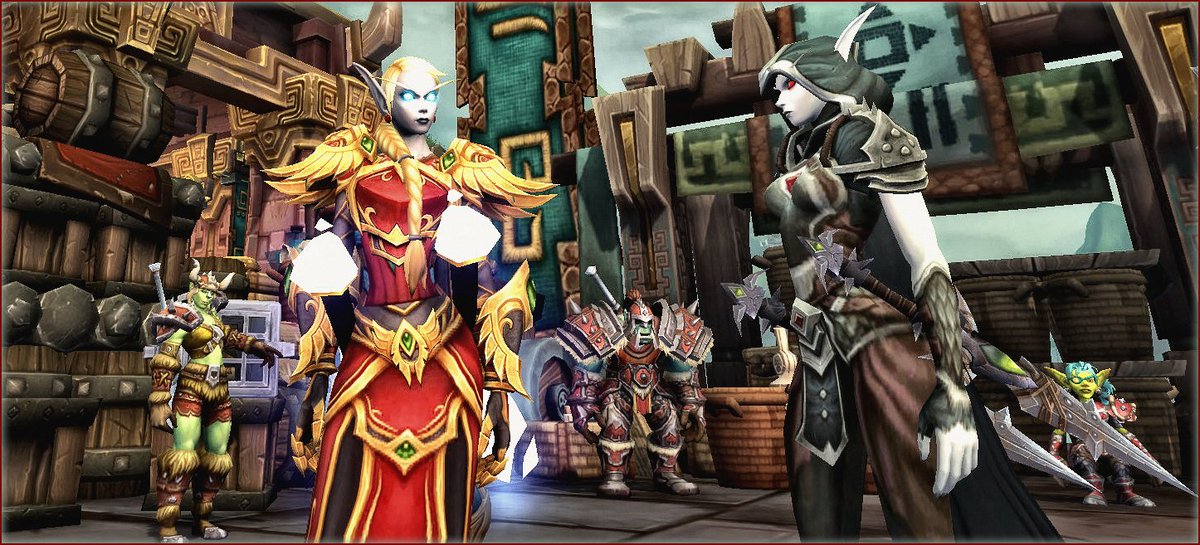 Imperious0212's tweet photo. ★ A Toy from 8.1 on #DarkshoreWarfront,  you can be #DarkRanger for 10 minutes and 2hrs on cooldown!
★ By the way, this is #DarkRangerVelonara new model, which from #Garrison and can be seen in #ClassHall for Hunter
#Warcraft|#PTR https://t.co/h4wnlx6hxc