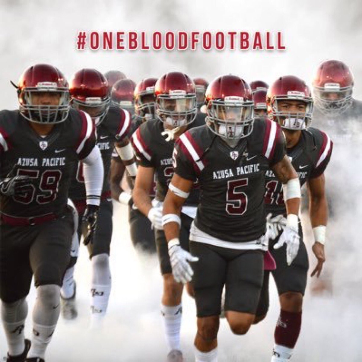 Jcabral63's tweet photo. Blessed and honored to receive my first offer to Azusa Pacific University #ONEBLOOD #COUGS https://t.co/kVhLX5E1dj