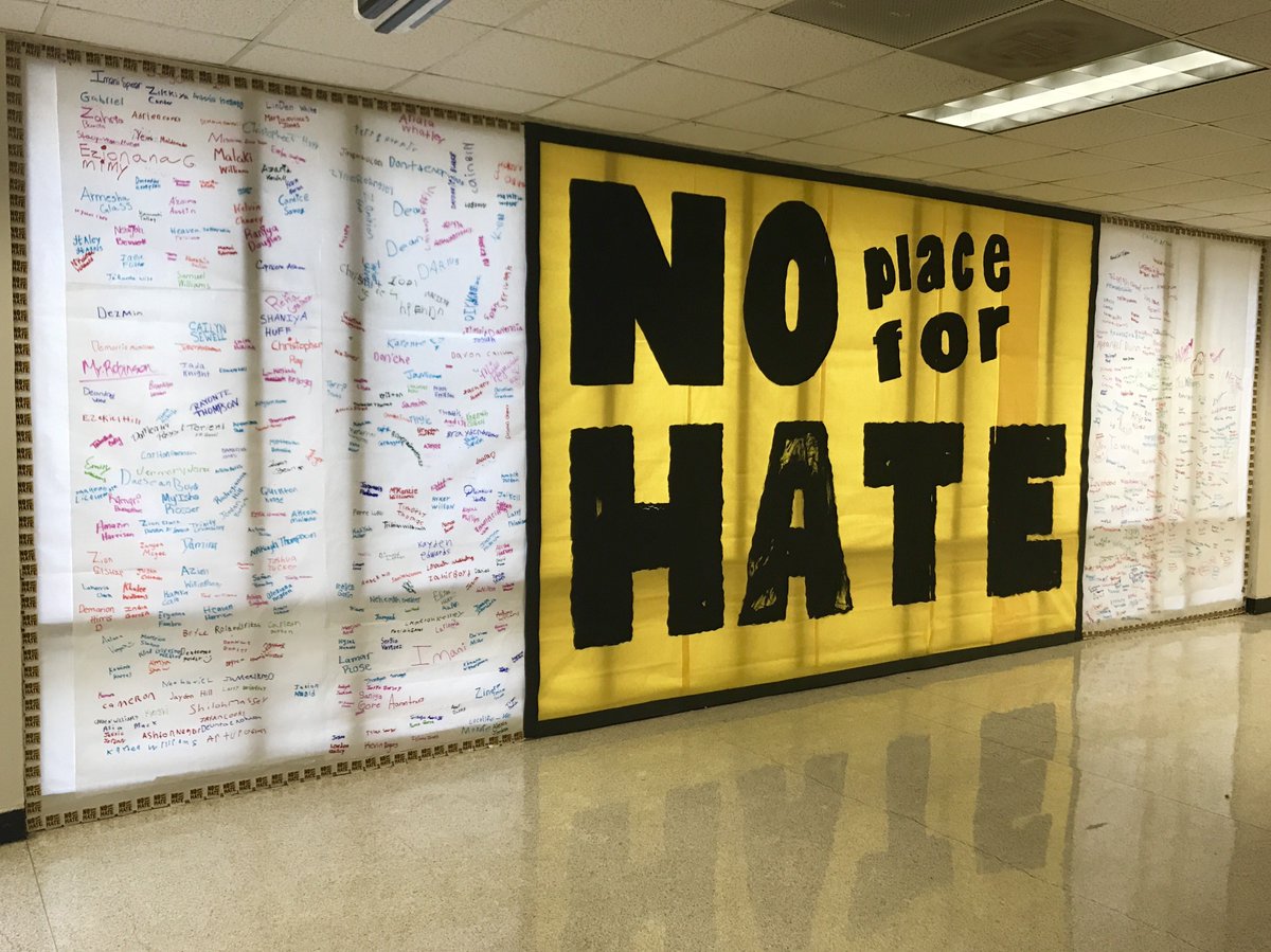 NPFH_Southeast's tweet photo. THIS IS AMAZING! @Woodson_Park @ATL_Counselors #noplaceforhate #resolutionofrespect https://t.co/LRGcgrSPi0