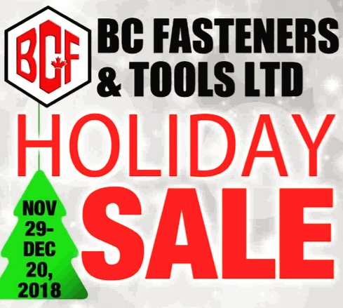 The deals just don't stop this time of year, seriously, stock up time! bcfasteners.com/flyer 
New Milwaukee lights arrived just in time, The Dewalt ToughSystem cooler is on sale only $179! Dewalt 2 pack batteries just $159! And more! #bcfastenersflyer #deals #tooldeals
