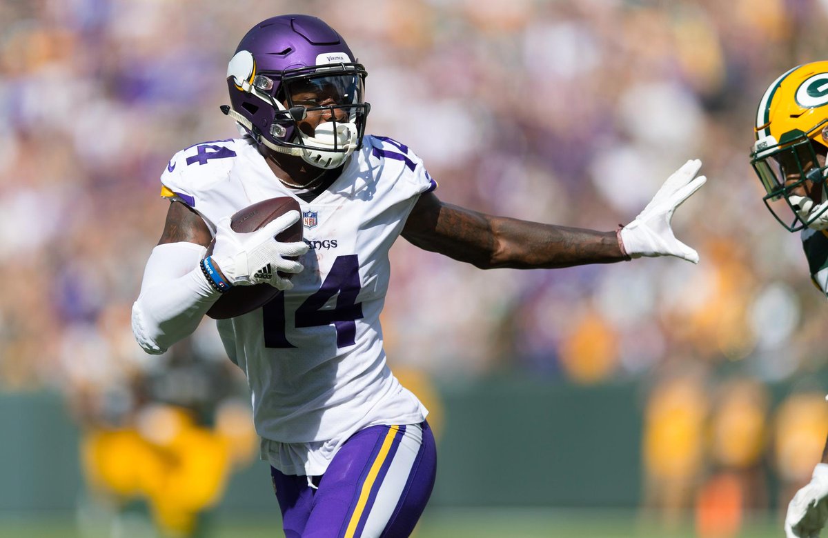 WR Stefon Diggs (knee) is questionable for Sunday's game vs. the. 