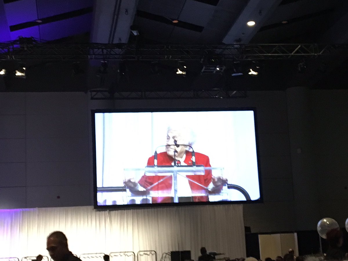 jaguarrl's tweet photo. Hazel at 97 is still a big part of the TCA lunch! https://t.co/sfn3jvVeze