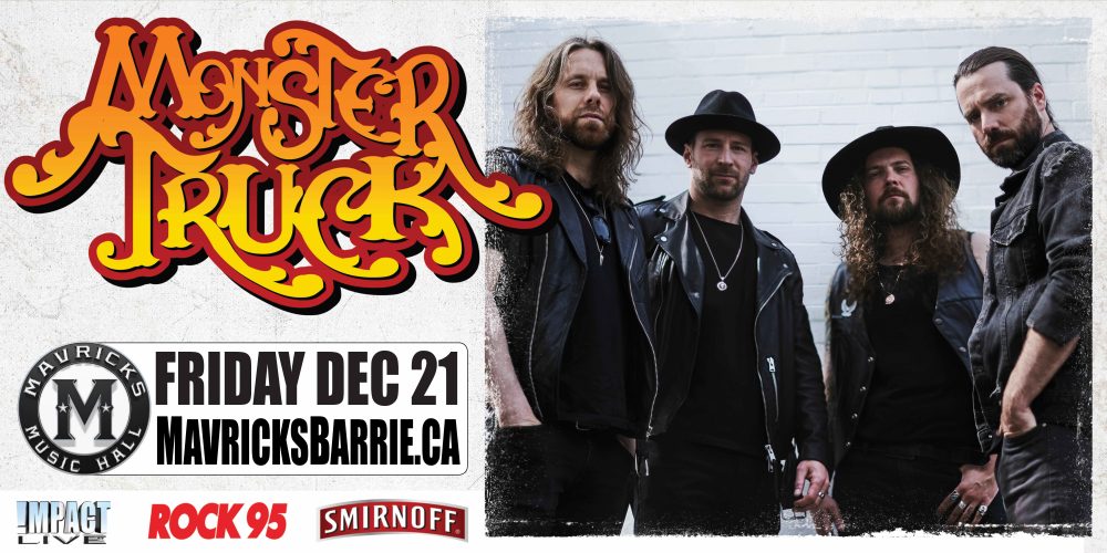 All this week Tim Westin has your chance to #WIN a pair of tickets to <a href="/Monster_Truck_/">Monster Truck</a>  <a href="/CrownLandsMusic/">Crown Lands</a> &amp; <a href="/glassamppband/">Glass Ampp</a> in support of the Rock95/KoolFM Toy Drive, December 21st at <a href="/MavricksMusic/">MavricksMusicHall</a>