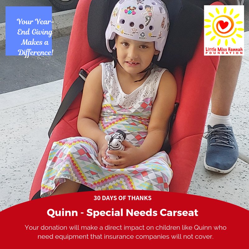 We are still are in our #30DaysOfThanks! Please consider our <a href="/LMHF/">Little Miss Hannah</a> in your year-end giving and make an impact on the quality of life for children diagnosed with rare diseases and medically complex conditions in #LasVegas and Southern Nevada. mightycause.com/organization/L…