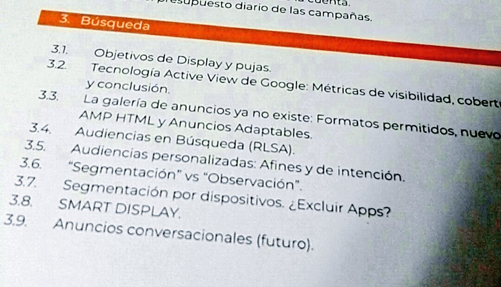 BeatrizCorvillo's tweet photo. En breve continuaremos con el repaso de la tercera y última parte: Display 🙂 #CursoGoogleAds @aulaCM https://t.co/qaSBIA13JV