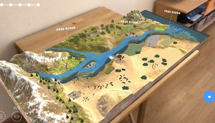 MaestroDEscuela's tweet photo. Hoy en #CitaTIC WWF Free Rivers una app que utiliza la #RealidadAumentada para explicar el ciclo natural del agua en un río. Free Rivers nos genera el paisaje completo de un río encima de una superficie plana como una mesa.
#MaestrxsDEscuela https://t.co/lIY3BX9iqy