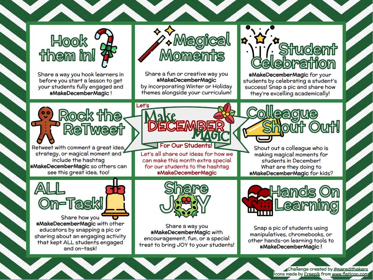 #TwitterChallenge #MakeDecemberMagic #fmsbillies