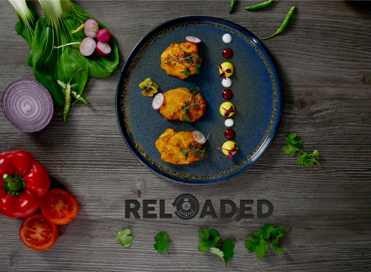 IndiYangTorquay's tweet photo. Changing the landscape of Asian hospitality #BombayExpressReloaded
Lemon Mustard Pepper Chicken Tikka - chicken scallops marinated in tandoori spices, mustard & lemon
#ElevatedCuisine #starter served with charred pepper, salad & chutney
Exclusive to #Torquay #SouthDevon https://t.co/OWyKWQjrLE