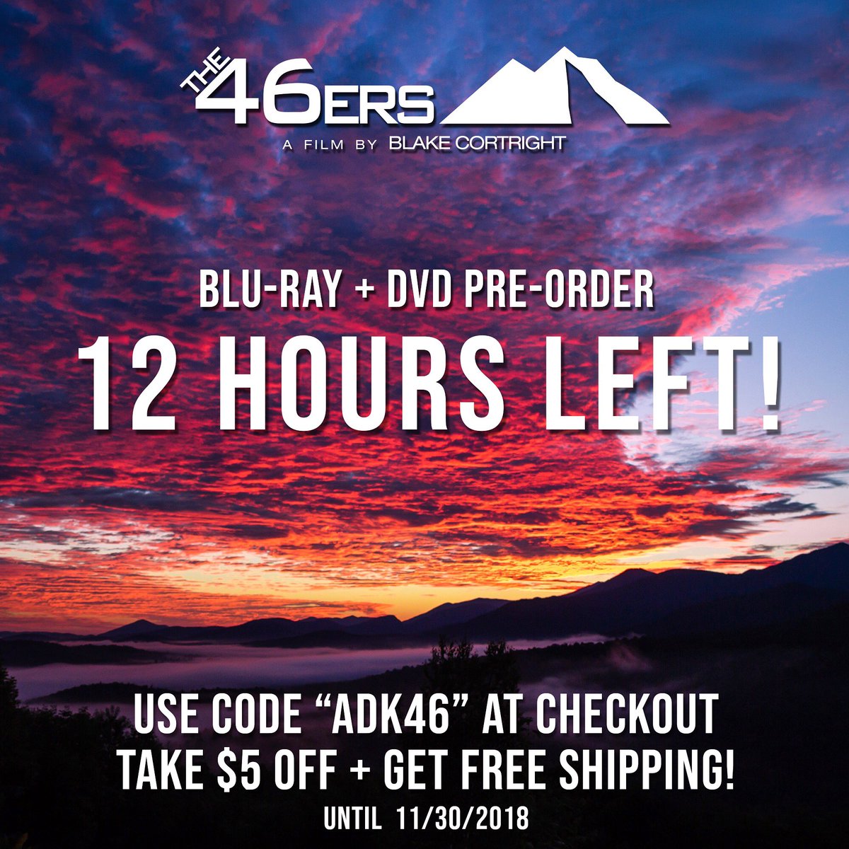 46ersDoc's tweet photo. Less than 12 hours to go!
https://t.co/mumzAoff7E 🏔⛰ #46ersdoc #adirondacks #sunrise #mountains #lake #reflection #clouds #sale #iloveNY #documentary #travel #adventure #optoutside #northeast https://t.co/TQYh8k1rDO