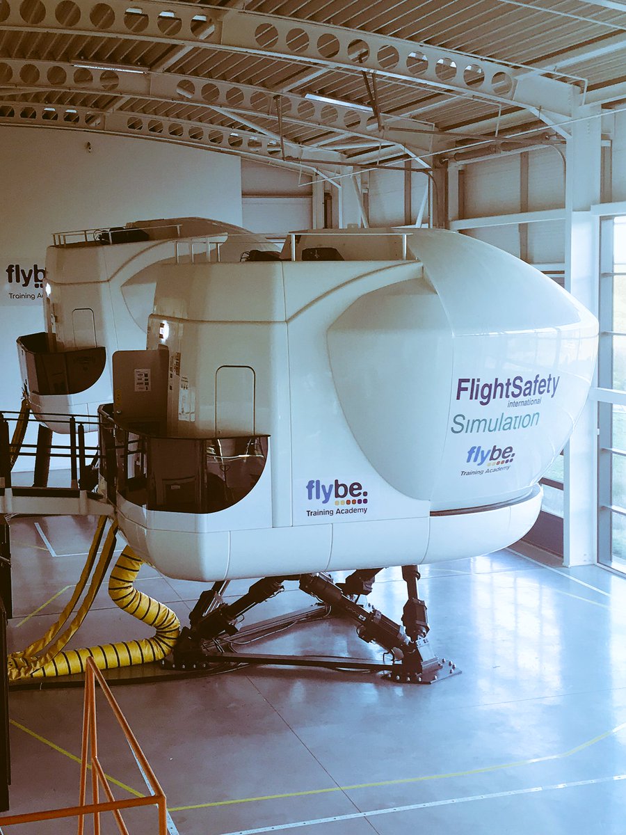 MajaGedosev's tweet photo. @flybe Training Academy today enjoying the SIM ride along with our guests currently @ Aviation South West, soon to join @flybe!!!
#Training #pilots #inspiration #flybe #flyshe #aviation #exeter #aviationschoolUK #pilotsofthefuture #proud https://t.co/dUzHgfXYEN