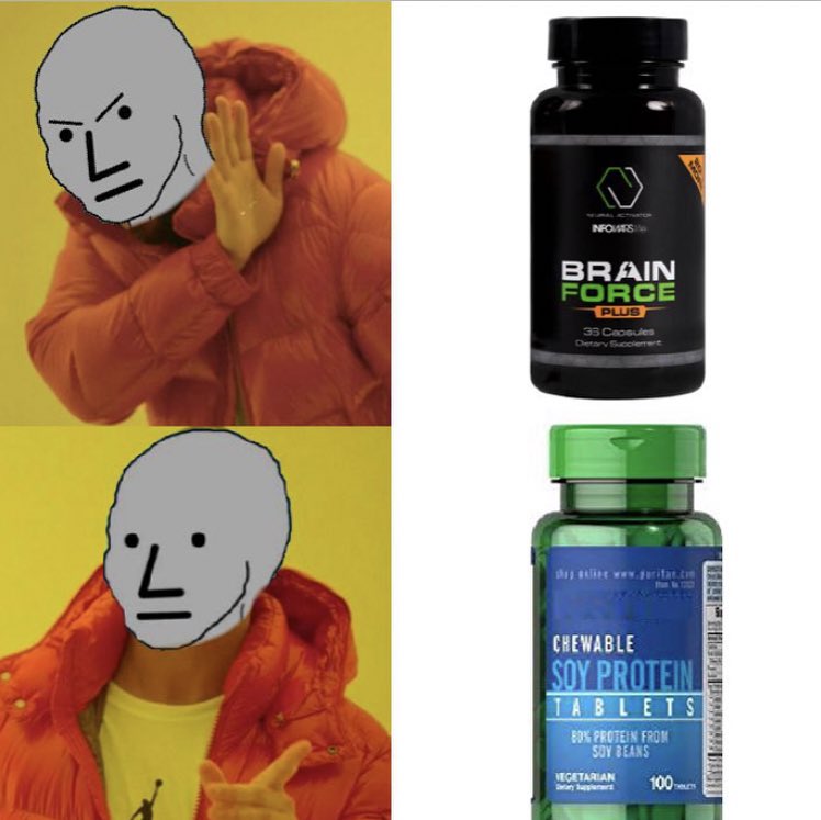 BellaGypsyGold's tweet photo. Be #Wise: Choose #BrainForcePlus✨ 👀💚🙌#Truth #WeAreAlexJones #StayHealthy, Do NOT become A #BrainwashedZombie.🧟♀️ Choose #Nutraceuticals @ #InfowarsLife💥💯 https://t.co/475VyAw4sf