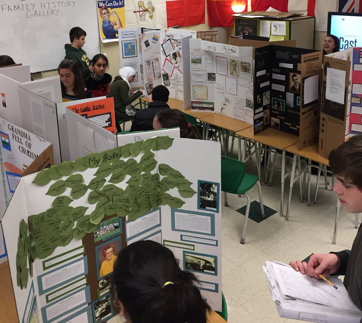 MrHellwig's tweet photo. When you can find that personal connection to parts of history, it becomes something you never want to stop learning about. Connecting Family, countries and content. #FHP2018 #teachingbeyondthedesk https://t.co/xNKlNDeeWt