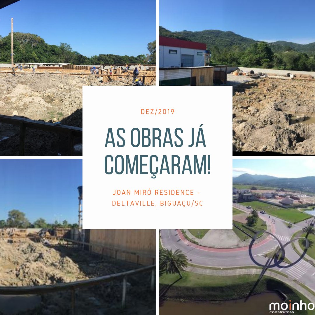 MoinhoConstrut's tweet photo. As obras do Joan Miró Residence estão a todo vapor! Está buscando adquirir seu primeiro apartamento? Então você não pode perder essa oportunidade, entre em contato e conheça as condições #JoanMiróResidence #ConstrutoraMoinho #engenhariacivil #meuapêpróprio https://t.co/GIlejjPU1g