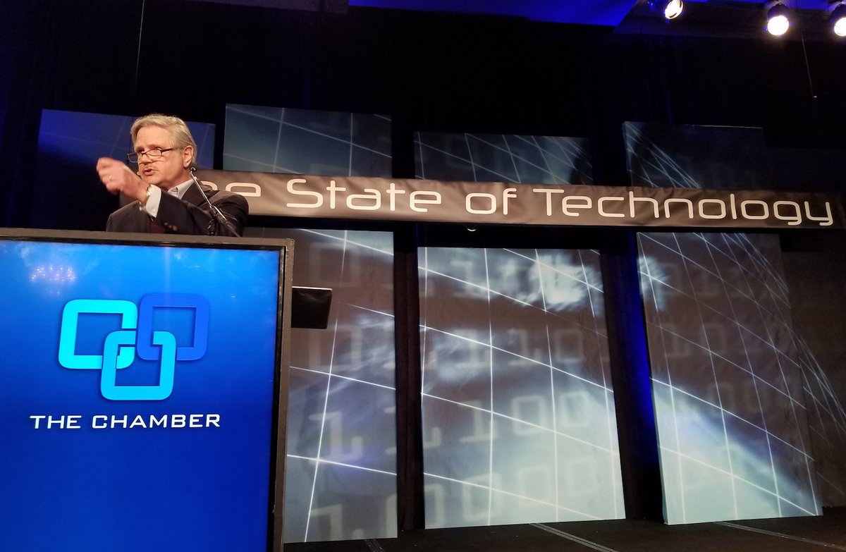 SenJohnHoeven's tweet photo. #NorthDakota is a tech entrepreneurship powerhouse & we’re committed to supporting our state’s tech innovators who are driving ND’s 3rd wave of economic growth. That’s’ why I brought @SBALinda & @uspto Dir. Iancu to #Fargo for today’s #StateofTech18 conf. https://t.co/leA31x8CEF