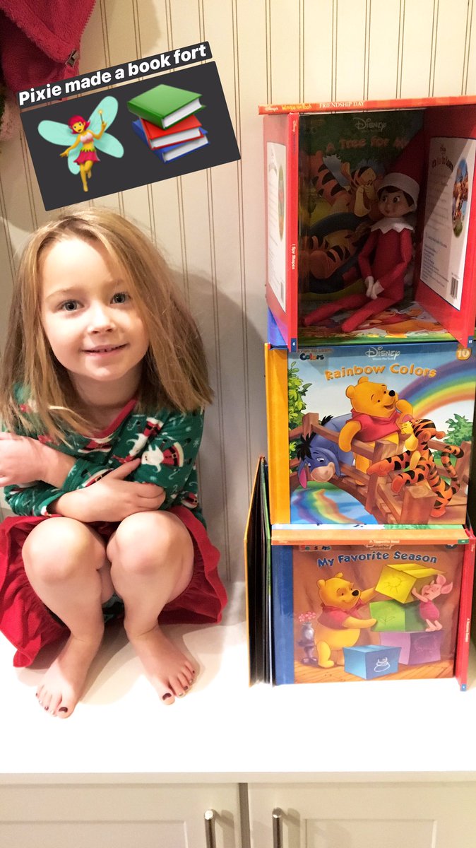 Day 8: 📚🧚‍♀️
#adventuresofpixie #elfontheshelf #holidaytraditions