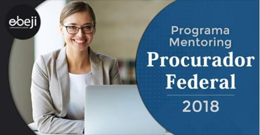 #JurisRecomendaEBEJI - Mentoring Procurador Federal (AGU). na <a href="/ebejiconcursos/">EBEJI Concursos</a> goo.gl/WByBLu