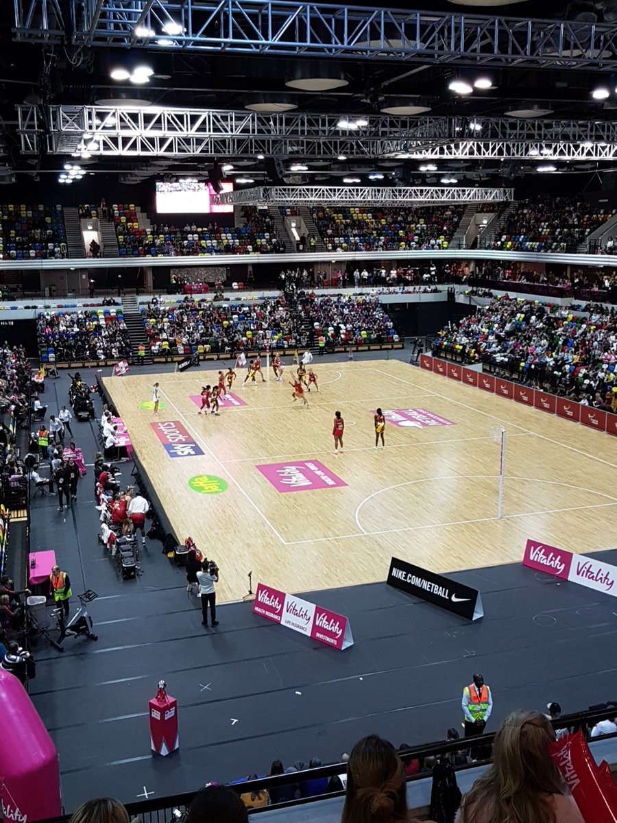 DolphinSchSport's tweet photo. #Dolphinnetball @ the copper box! https://t.co/hSGA6UaTUy