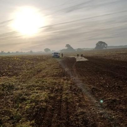 Fall is a time of harvest and for restoration. In recent weeks, not only have we been combining beans and sowing wheat, we have also been investing in our #LongVueLegacy by building waterways to prevent soil erosion and improve water runoff quality.  #SoilHealth #WaterQuality