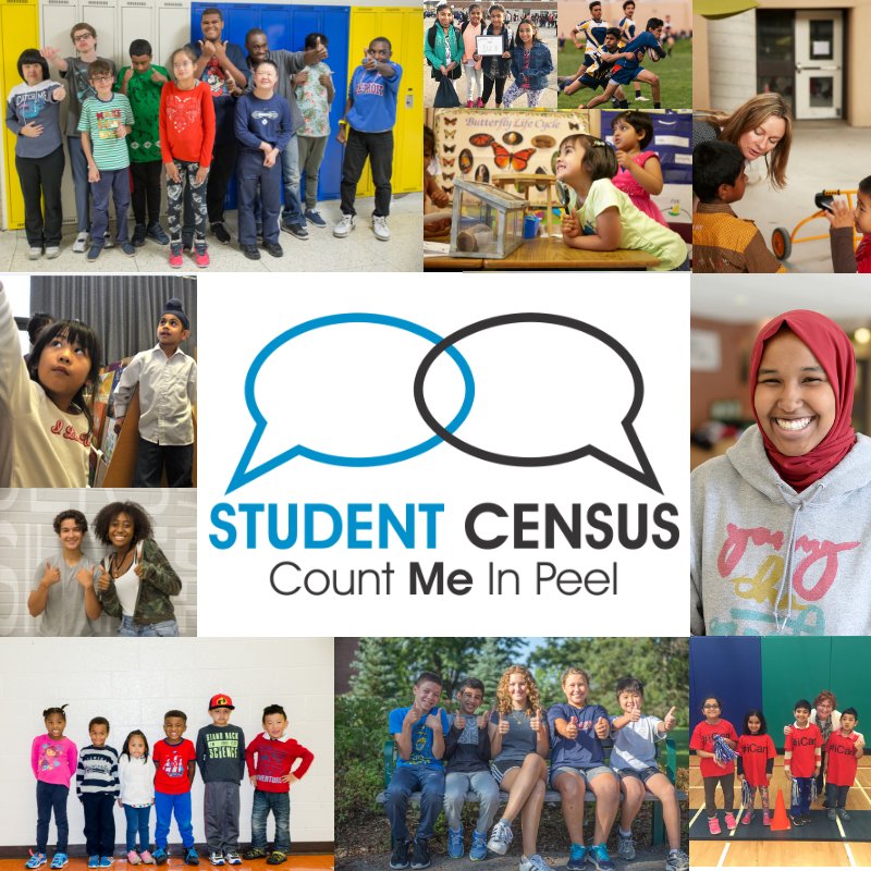 Today is the last day of our Student Census Weeks. Thank you to all who participated to help us better understand our school communities. If you haven't returned your completed questionnaire, please submit it to your child's school as soon as possible. #CountMEinPeel