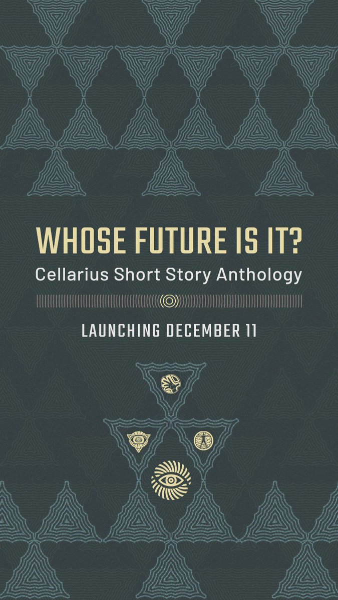 Who is behind 'Whose Future Is It,' our first #Cellarius anthology? 9 incredible authors we've enjoyed working w/, including <a href="/alexdecampi/">Alex de Campi</a>, <a href="/TananariveDue/">@tananarivedue.bsky.social</a>, Steven Barnes, Brian Evenson, <a href="/slimedaughter/">x</a>, <a href="/shwetawrites/">Shweta Taneja</a>, <a href="/realrichlarson/">Rich Larson</a>, @LastTrilobite, &amp; @sarahpinsker! 🖖 🚀 💥 📚