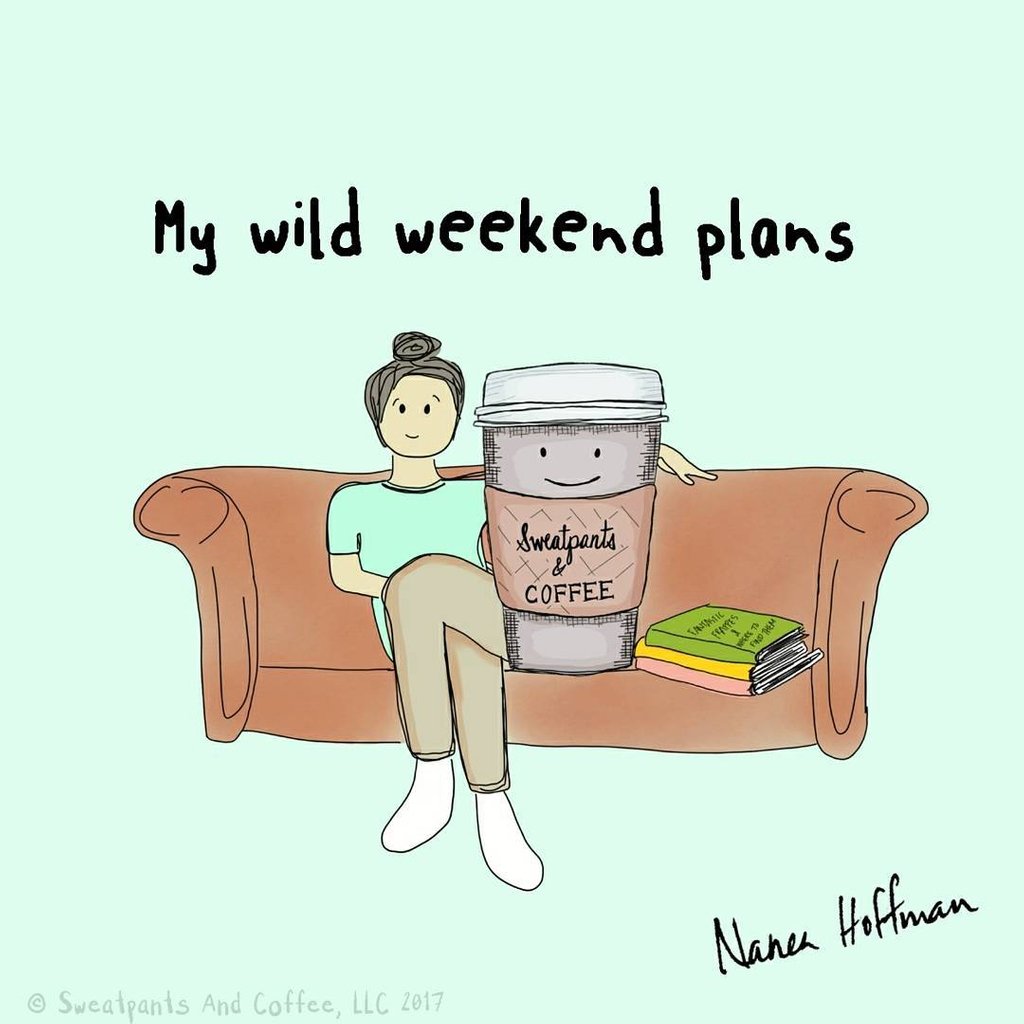 SpinstersUnion's tweet photo. What are your wild weekend plans? 

( #📷 @sweatpantsandcoffee ) https://t.co/HwWdFtKssM