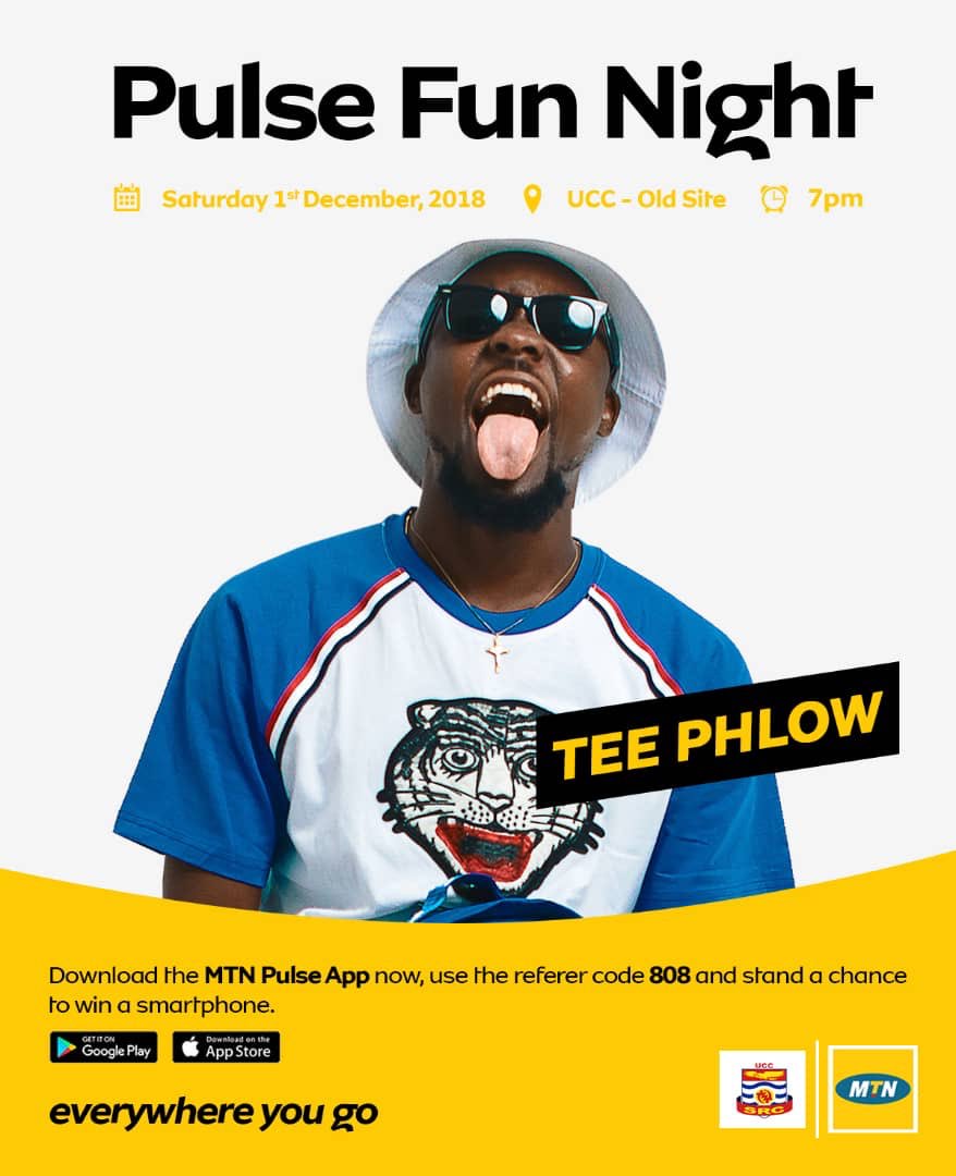 KobbyKyei_'s tweet photo. Performing Live Tomorrow “UCC” @TeePhlowGH | #PulseFunNight
#Forgive #Ay3ready ah https://t.co/fBbJ7dWKUu