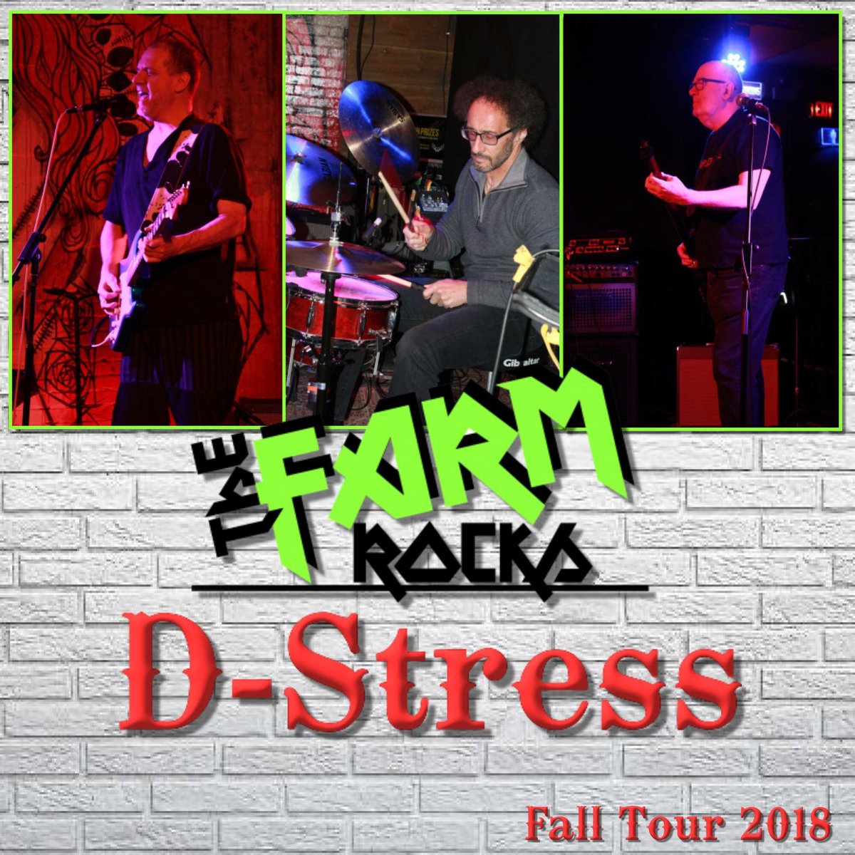 D-Stress rocking at <a href="/hideouttoronto/">The Hideout Toronto</a> on the Farm Rocks Fall Tour. <a href="/FarmRocksStudio/">The Farm Rocks</a> @CGwbCM <a href="/trscustomdrums/">TRS Custom Drums</a> <a href="/RhythmBrewsBeer/">Rhythm&BrewsBrewing</a> <a href="/LongMcQuade/">Long & McQuade</a> <a href="/daddariocanada/">D'Addario Canada</a>